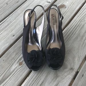 Unlisted shoes heels 9M black